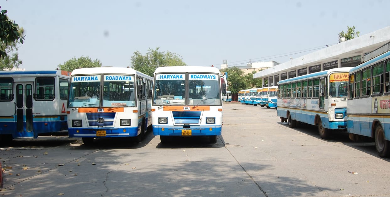 bus runing