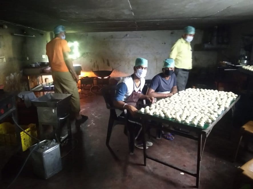 Welfare Foundation is providing food to the needy