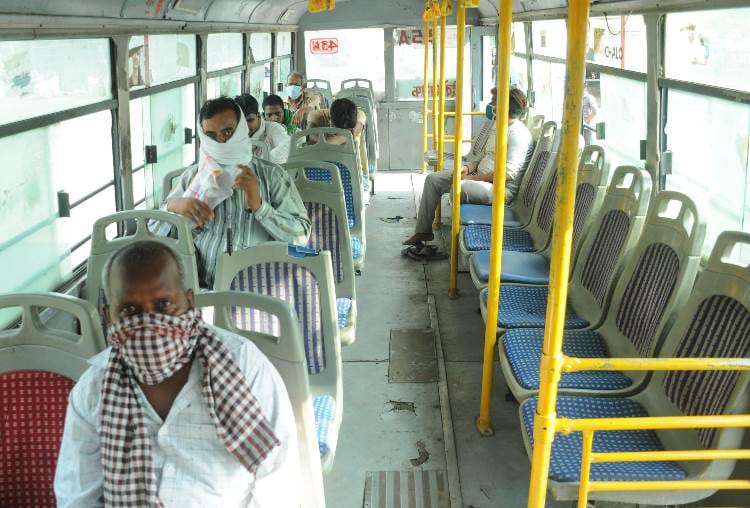 passengers increased in roadways buses, but city buses and autos remained empty