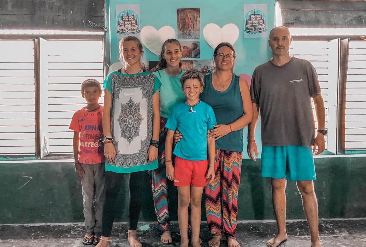 French family departs after saving memories of village in Maharajganj