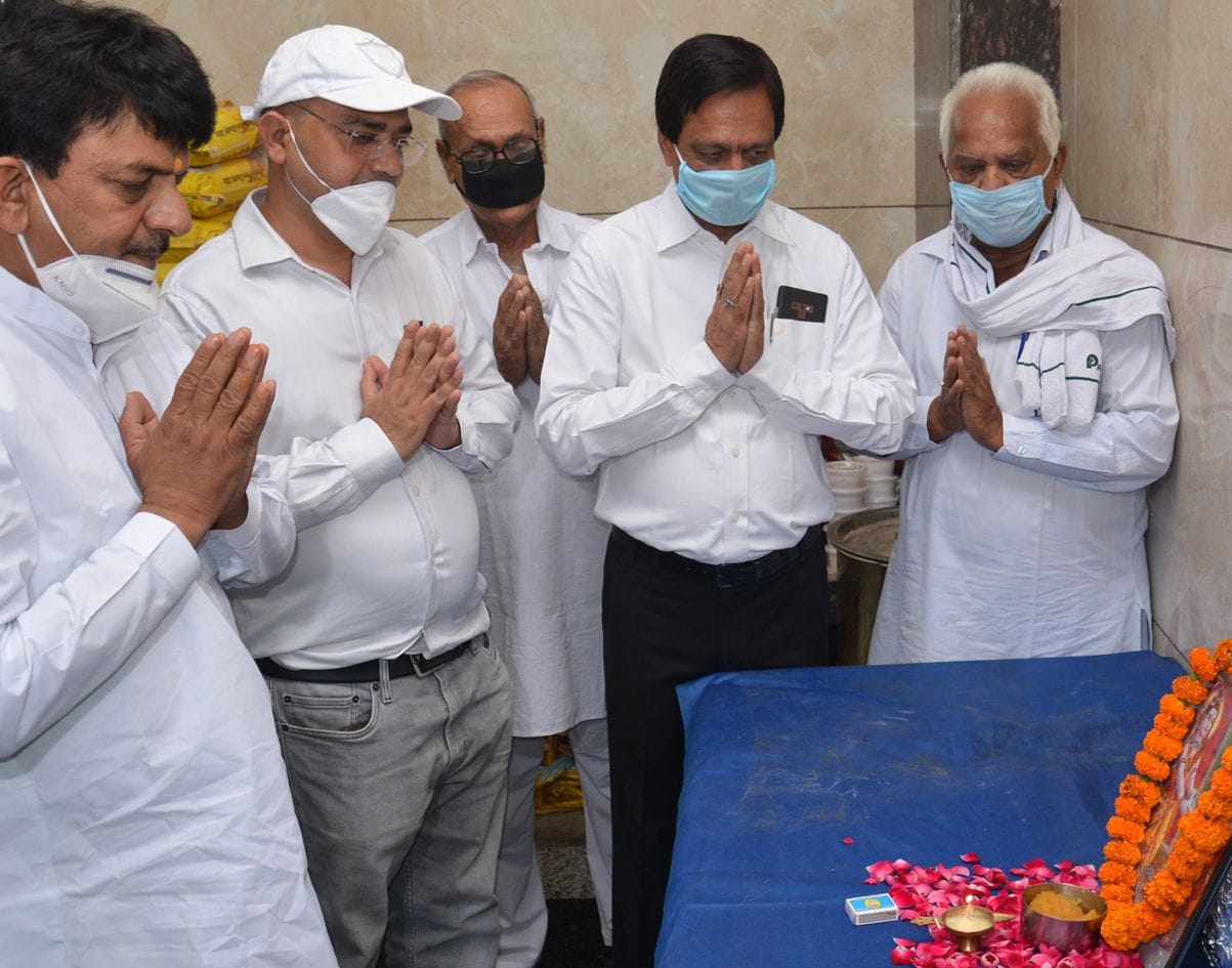 Janata kitchen concludes in Ganpati Dham temple