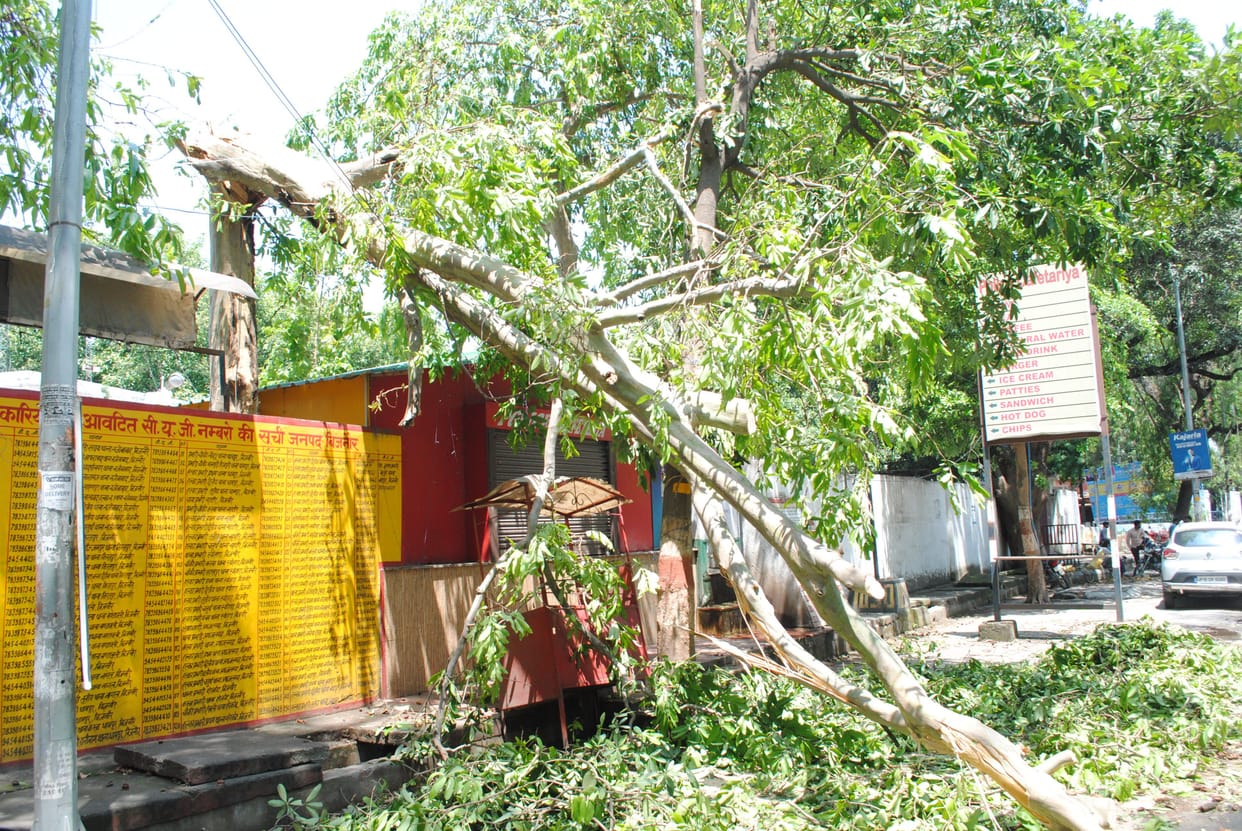 Electricity supply across the district stalled due to storm