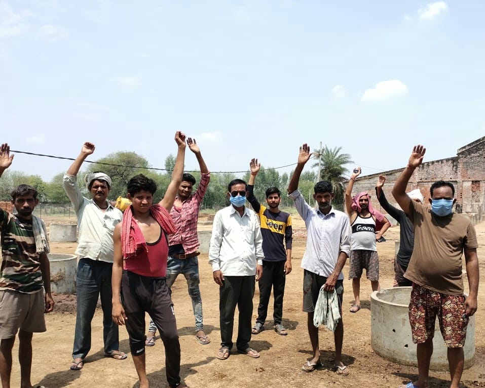 Uproar by villagers in Goshala over the death of cattle