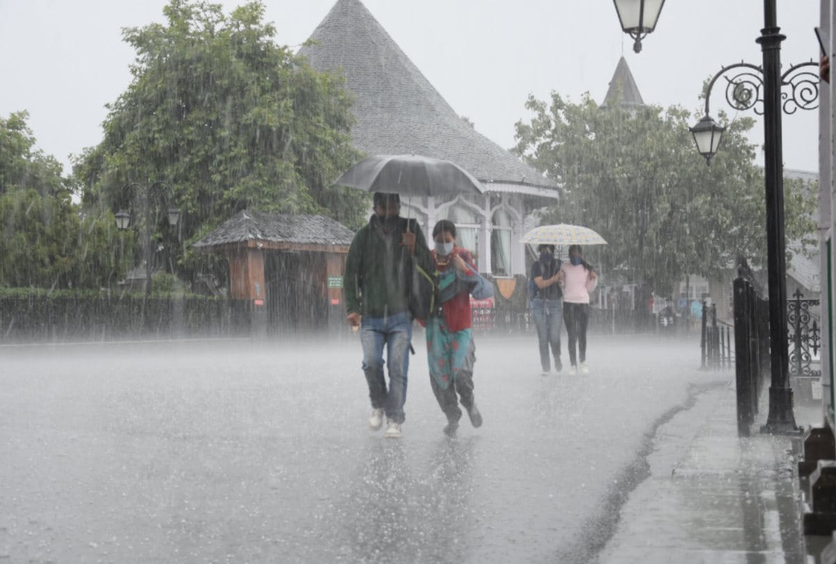 heavy rainfall and hailstorm warning for three days in Himachal, Yellow-Orange alert issued