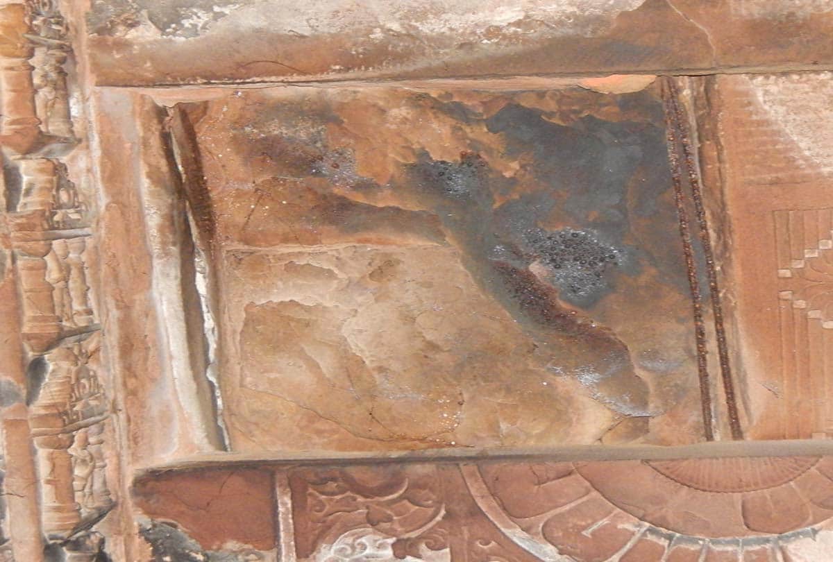 Drops drop from Jagannath temple, signs of monsoon arrival