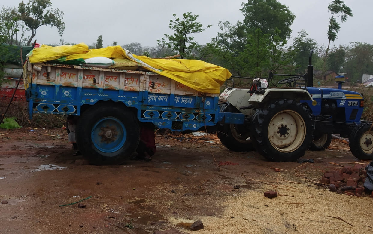 rain disturbance in wheat trading centre