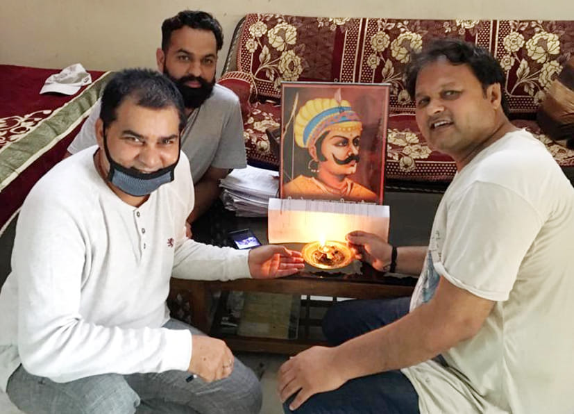 Hindu Empire Day celebrated by staying in homes