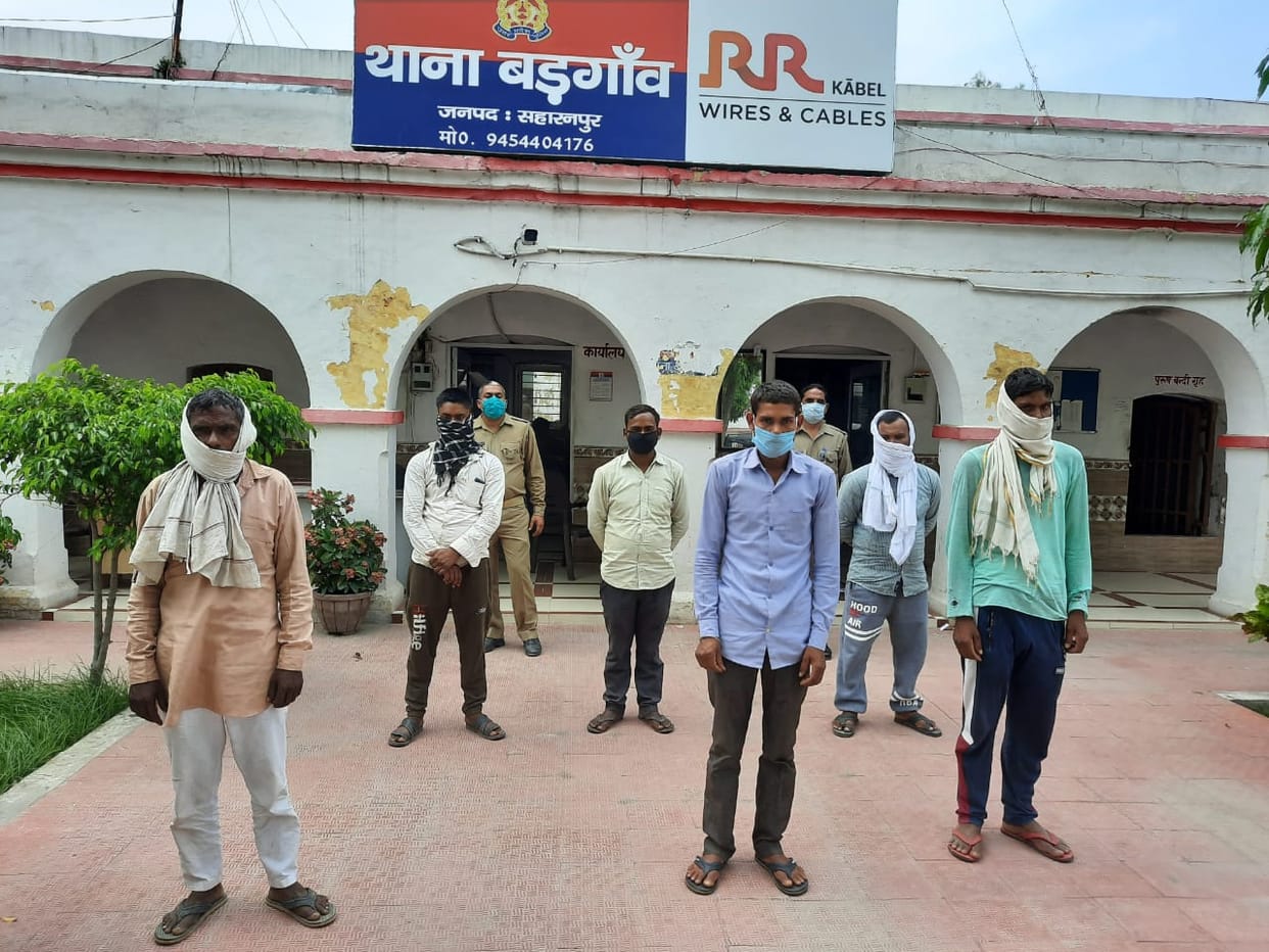 Challan of eight in two cases of assault