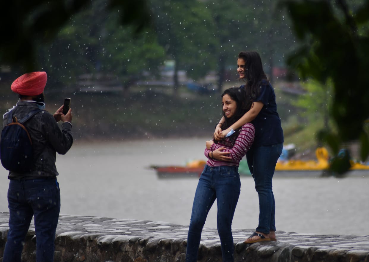 Relief from rain after strong sun, still expected