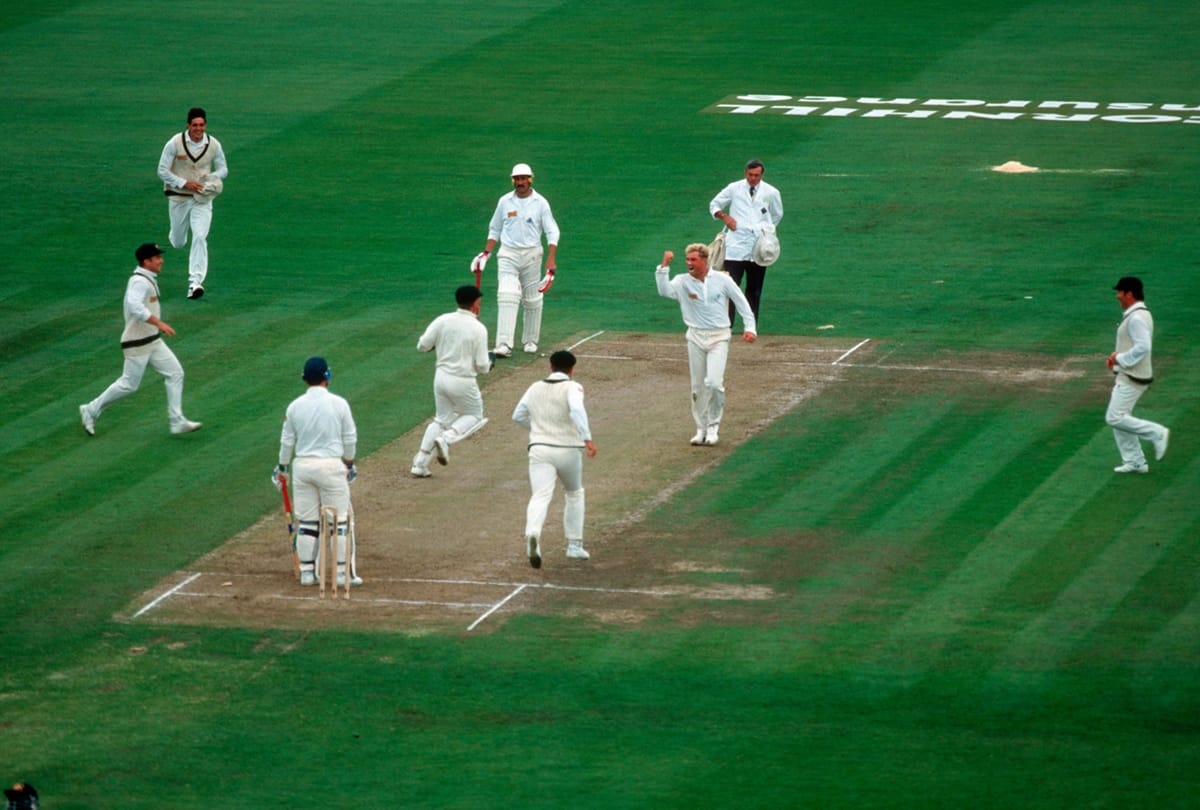Ball of the century: On this day in 1993 Shane Warne delivers a beauty