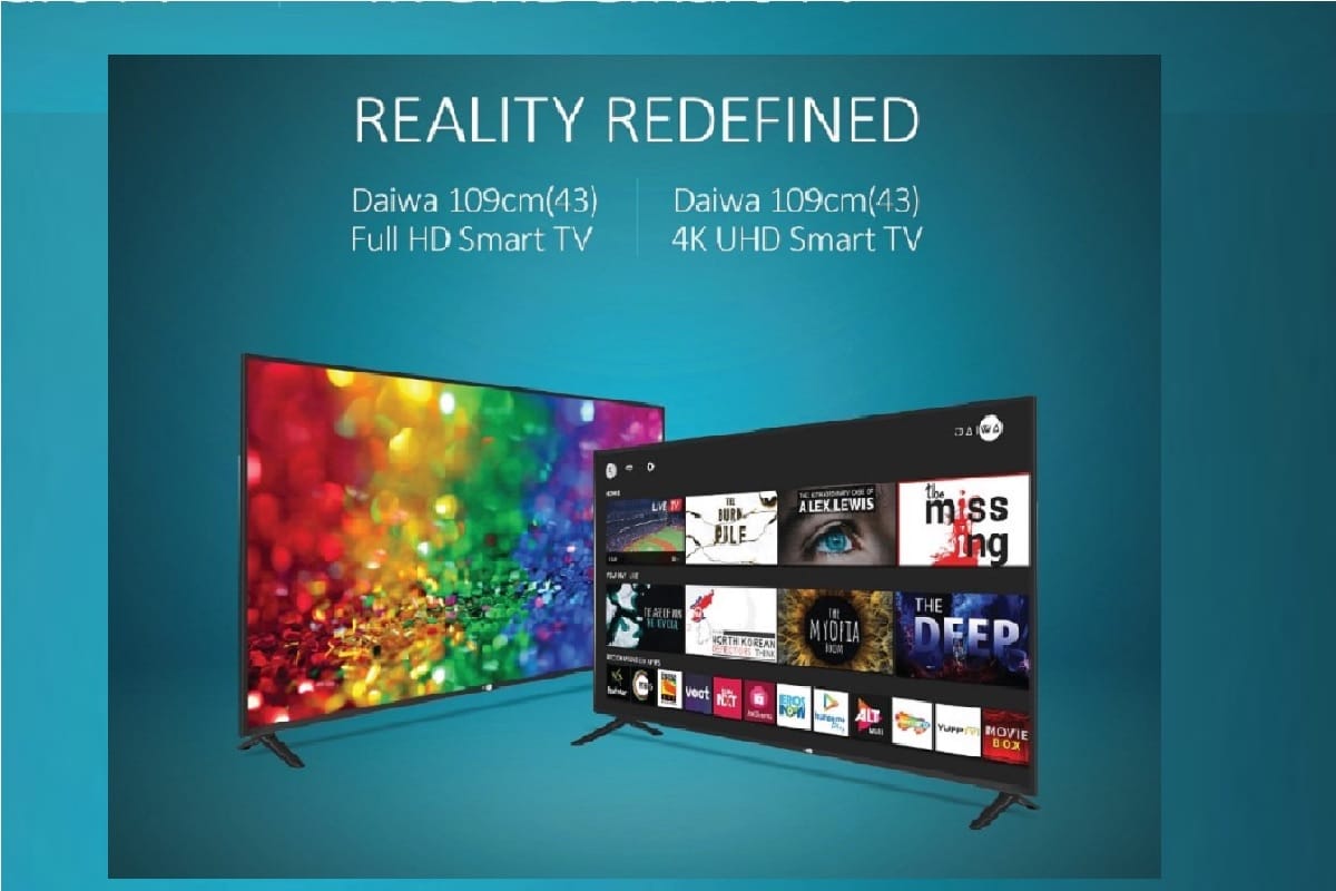 Daiwa announces partnership with Dbx-tv for 4K TVs, launches two new Models in India.