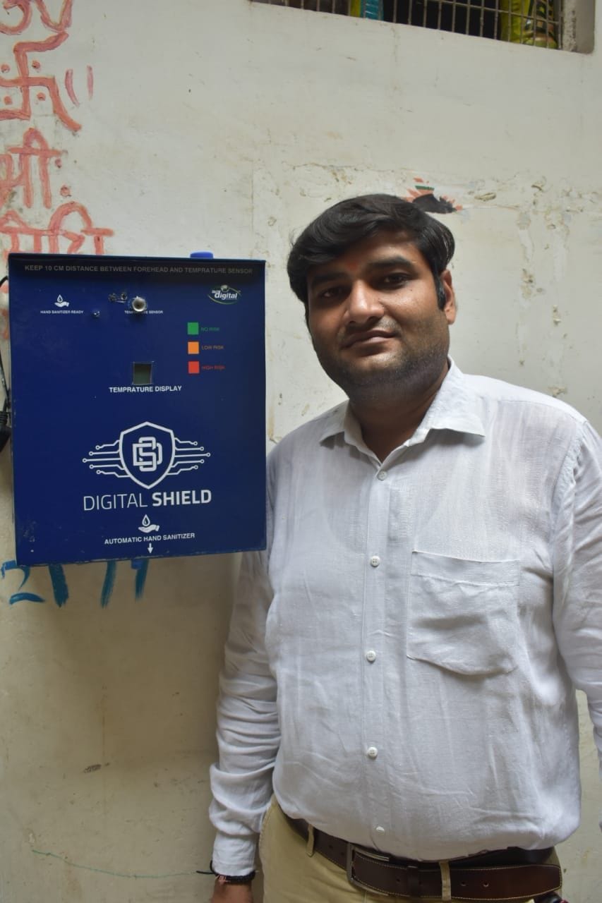 Claim to make sanitizer machine based on new technology