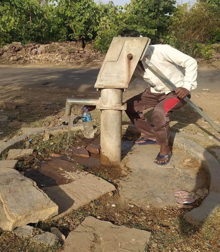 handpump not working since three month