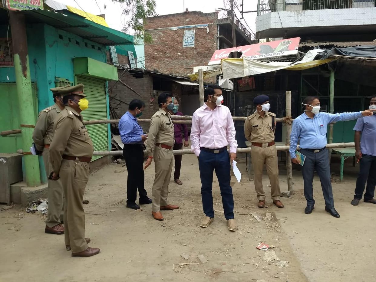 DM and SP inspected Kalpi area