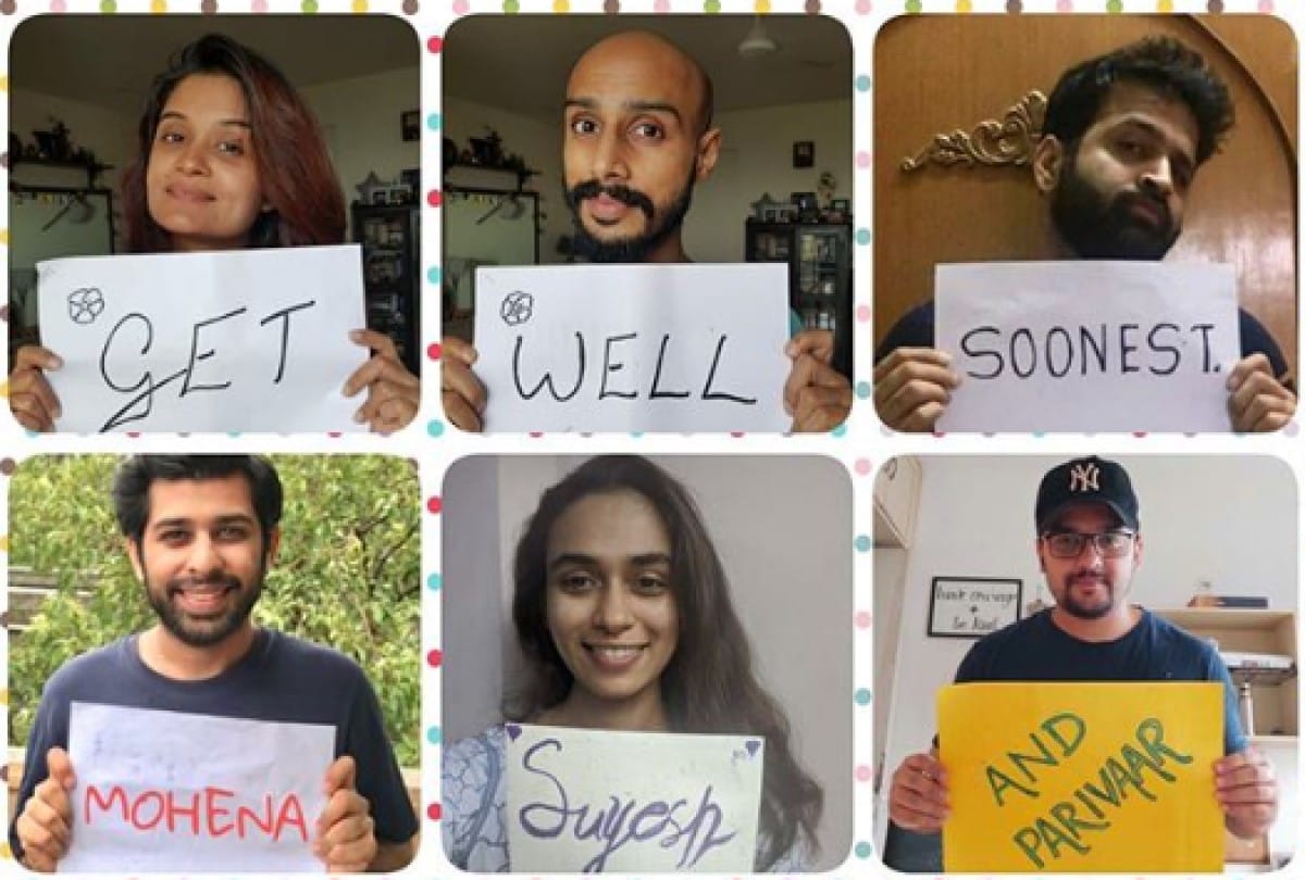 mohena kumari singh coronavirus health update friends sends get well soon message