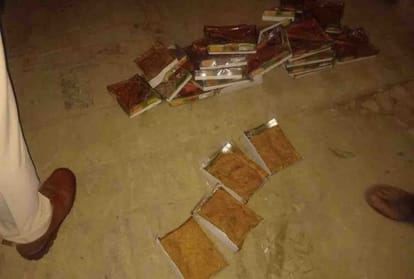 Kanpur dehat : Uproar over receiving bad food at Quarantine Center