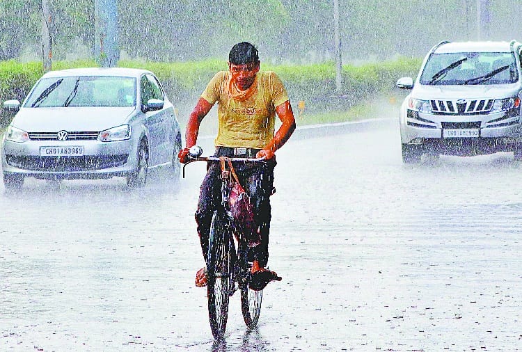weather forecast, temperature dropped due to rain, relief from heat