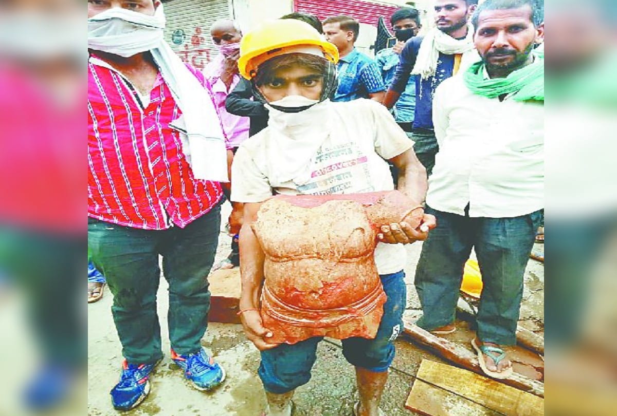 Agnidev Statue Found During Excavation Police Will Give In museum