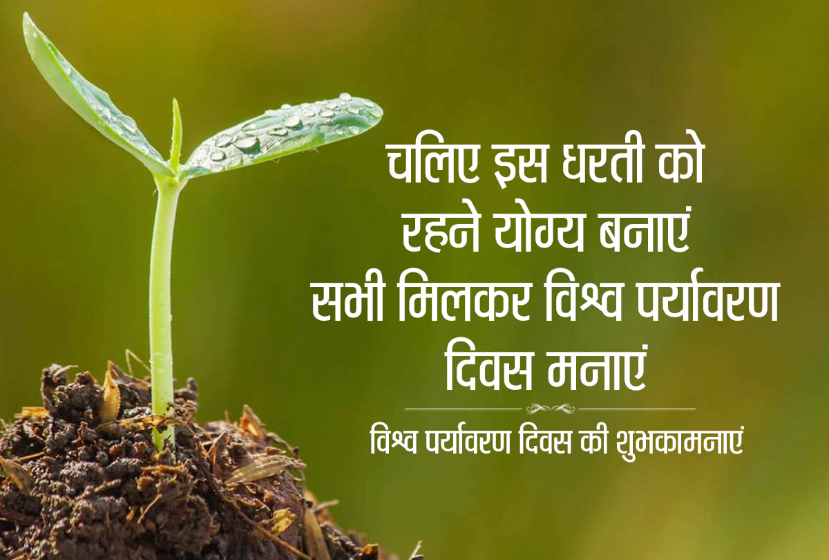 Happy World Environment Day 2020 Wishes, Images, Quotes, Messages, Wallpapers, Whatsapp Facebook Status in Hindi