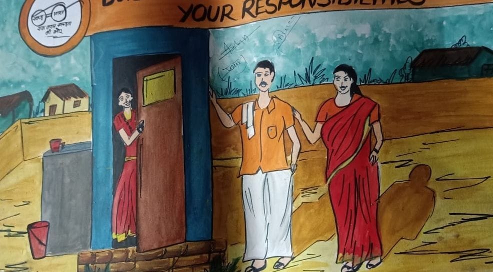 Tanvi and Evidence won the painting competition