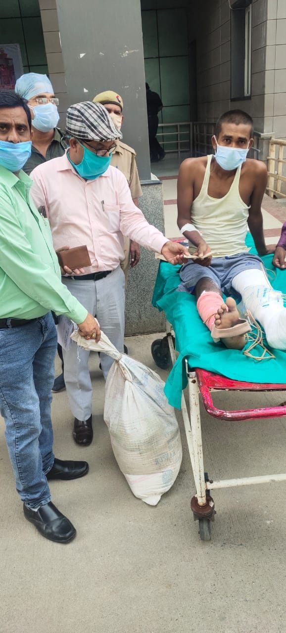 Two laborers injured in horrific accident recover, sent home