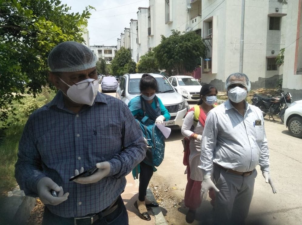 Four corona infected, including nursing staff and pregnant