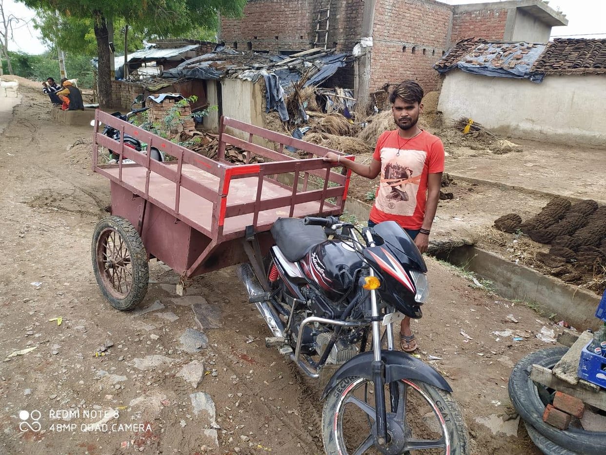 Dharmendra's life car running from jugaad