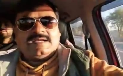 policemen saddened after the death of Inspector Samarjeet