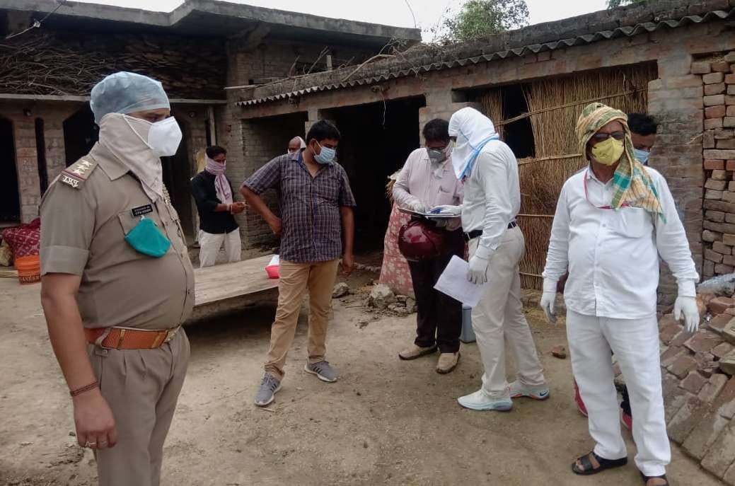 Health team protests, sample taken for only 28