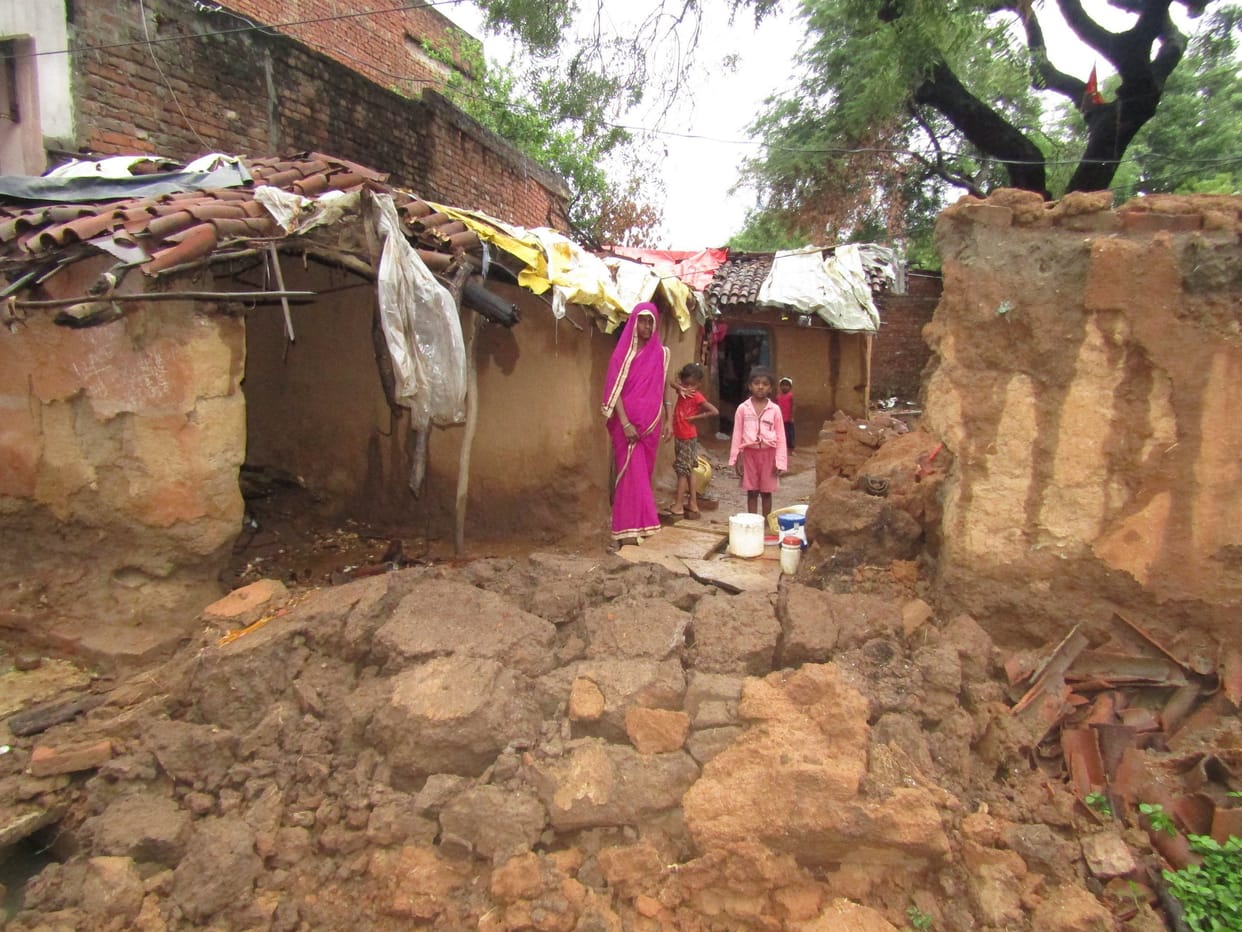 rain in district loss to people