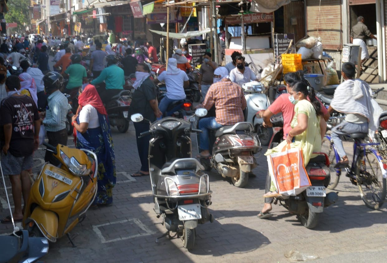 open, market, time is change, administration, mathura