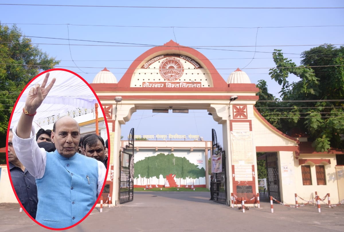 Gorakhpur Unersity Defense Minister Rajnath Singh will bive chief guest of ancient students conference