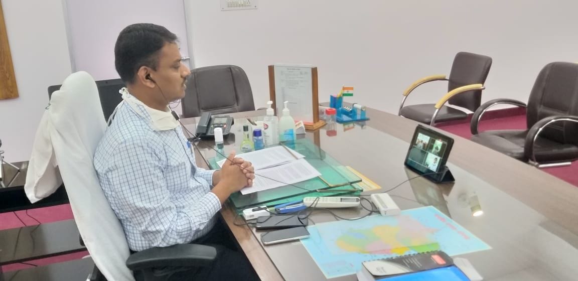 dm instructed teachers in webinar about  sone kayakalp