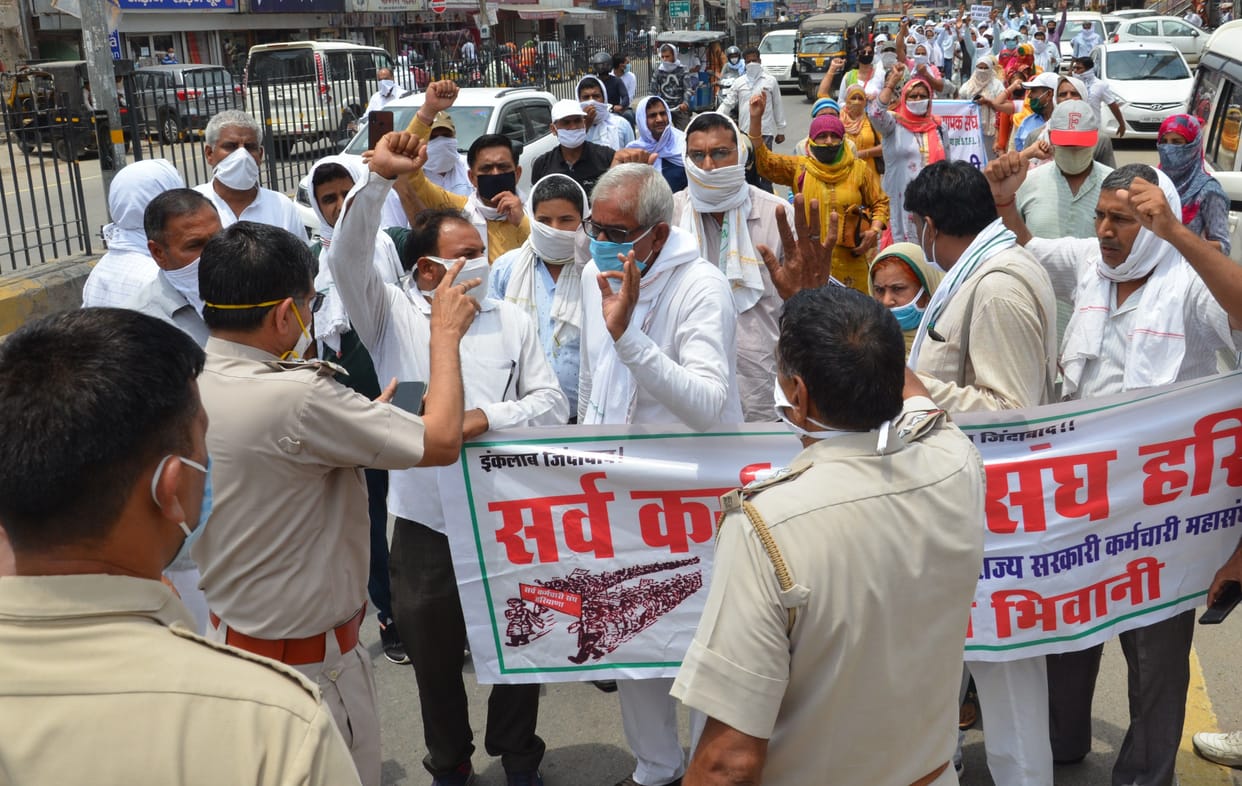 Protest against government.
