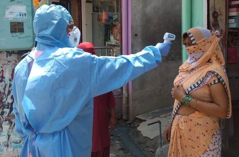 Six court employees home quarantine.
