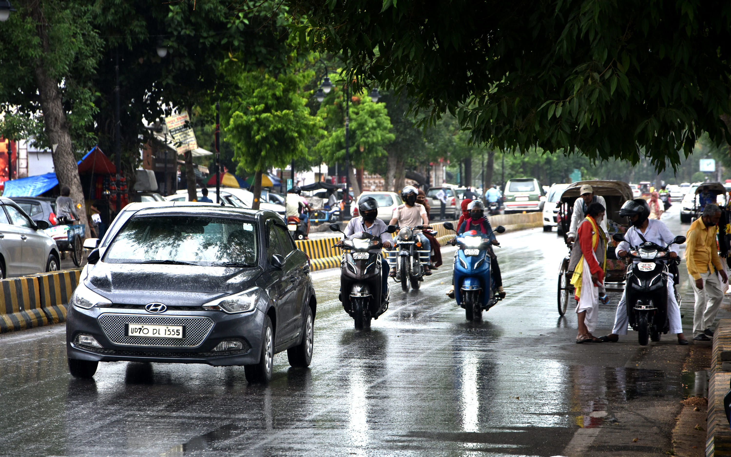 Monsoon knock, heat in the day, cloudburst in the night