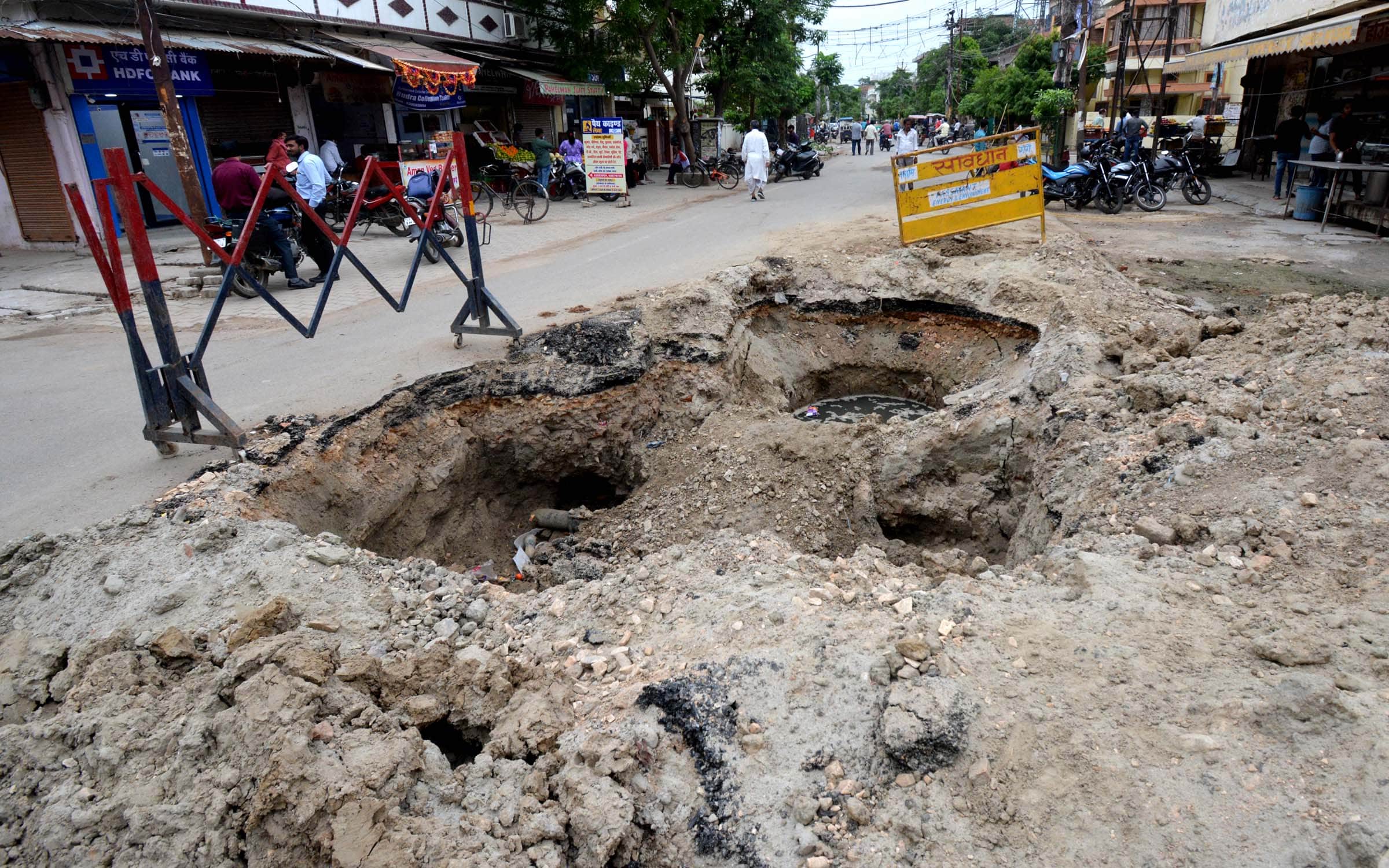 Monsoon knock, heat in the day, cloudburst in the night