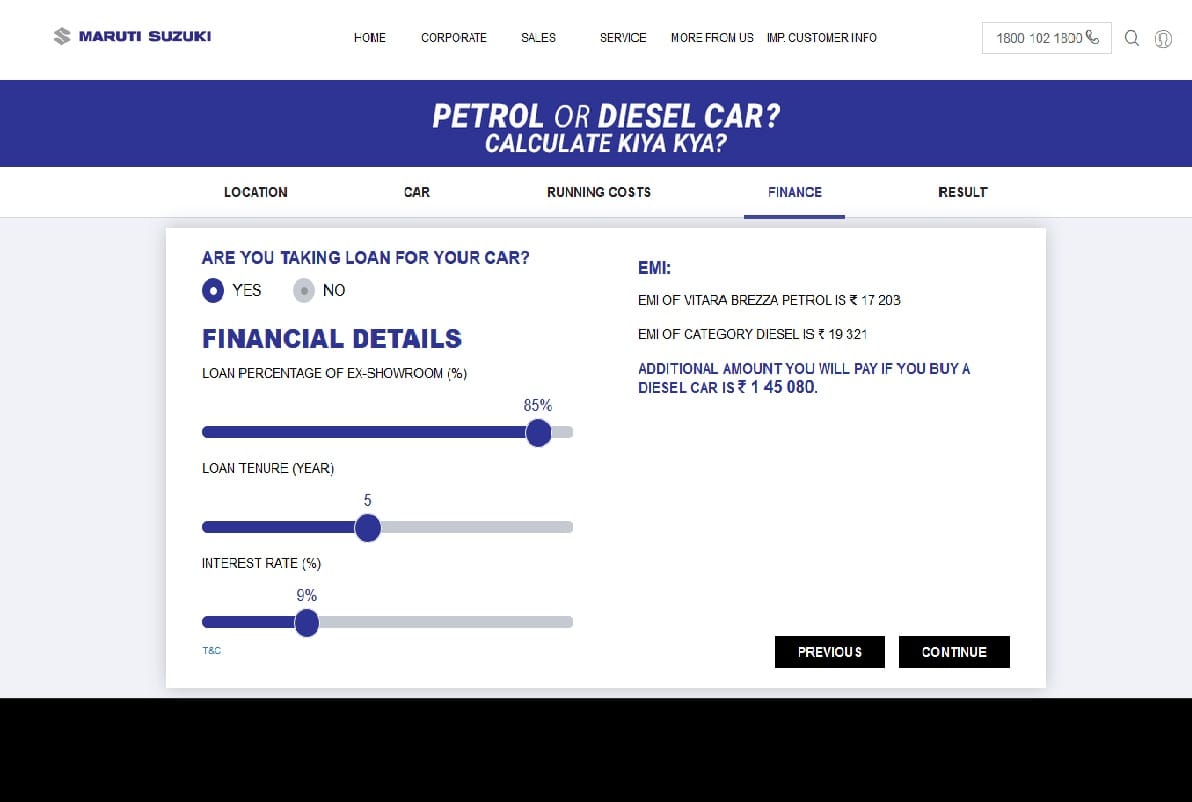 Buy diesel or petrol car, Maruti launches petrol vs diesel car cost calculator