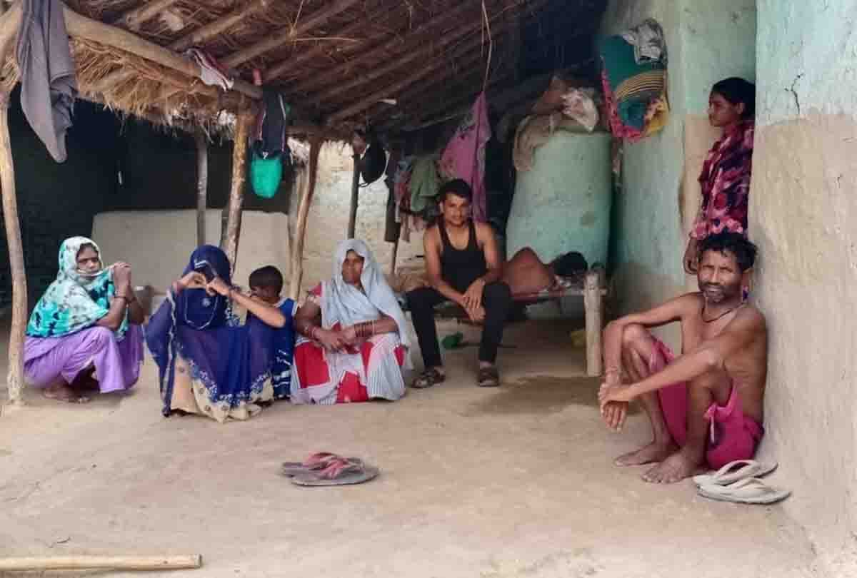 family of 15 is forced to live in two thatch
