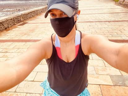 Unlock one Neha Dhupia come out from her home after 80 days shared a post