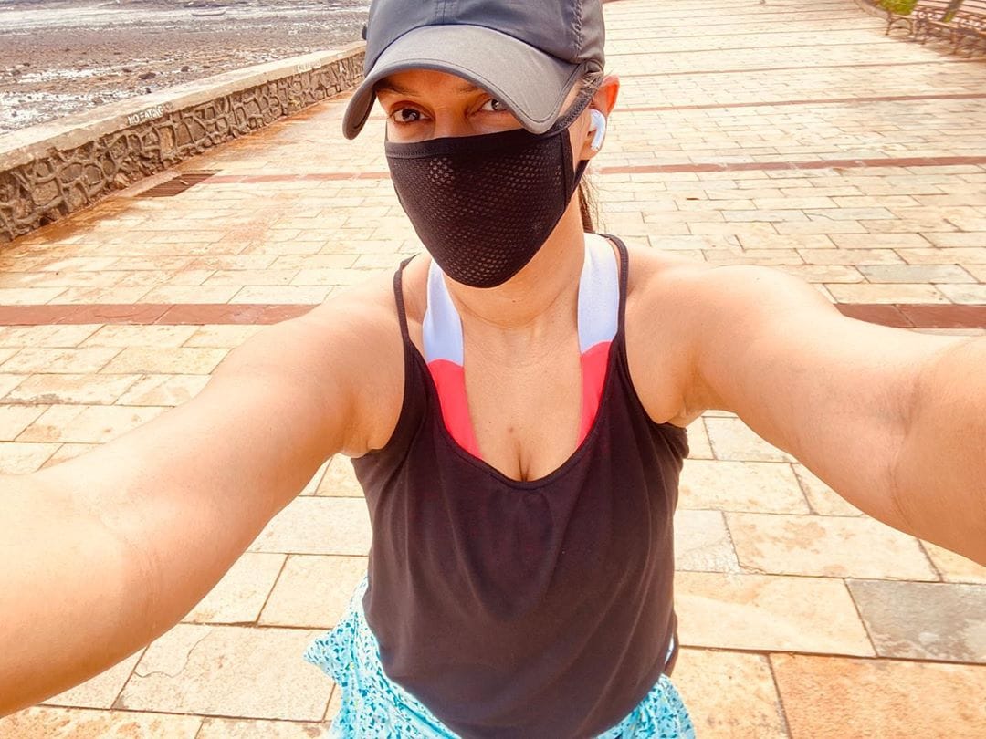 Unlock one Neha Dhupia come out from her home after 80 days shared a post
