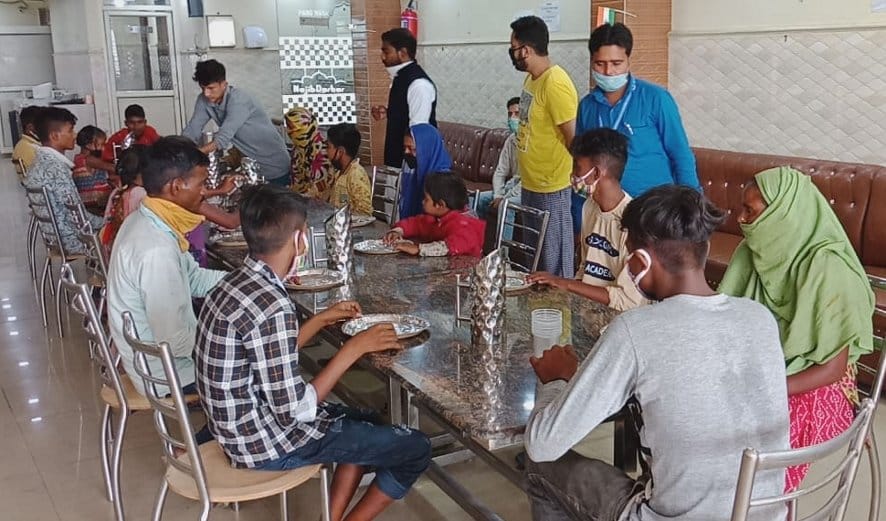 Tehsildar sent 18 workers home at his expense