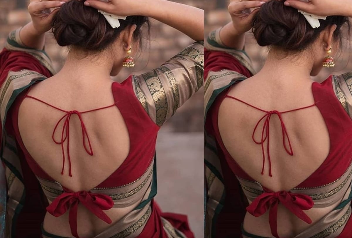 how to wear oversize blouse without fitting tips in hindi