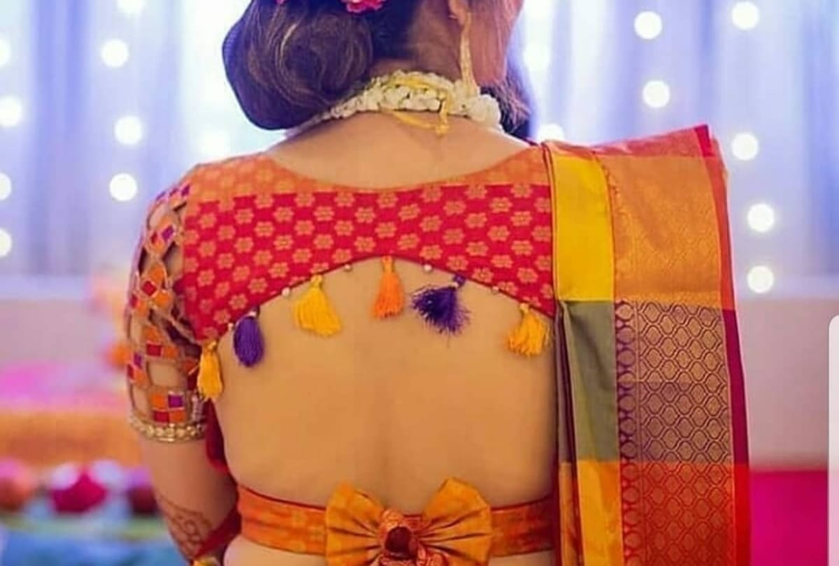 easy tips to look perfect in this karwa chauth with backless blouse