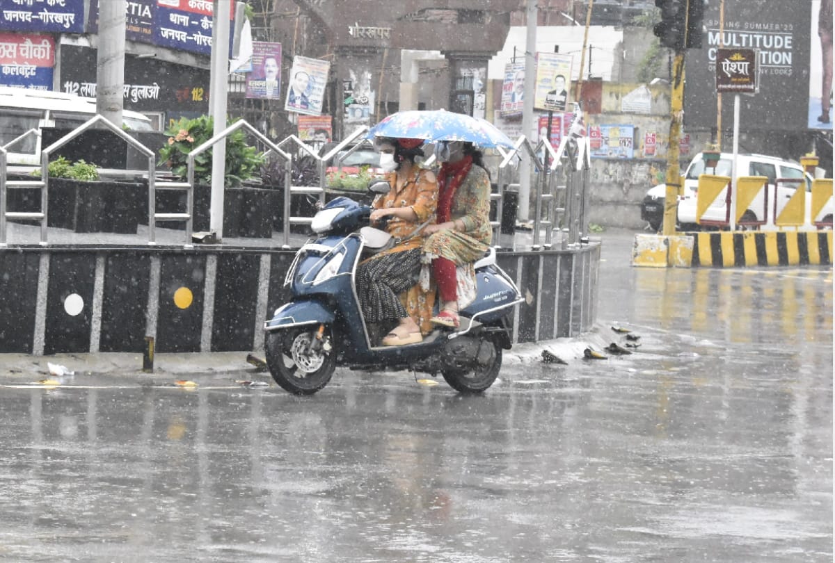 Weather Update Today in Gorakhpur UP (Uttar Pradesh) Latest News: Weather change like Srinagar after Heavy rain in Gorakhpur