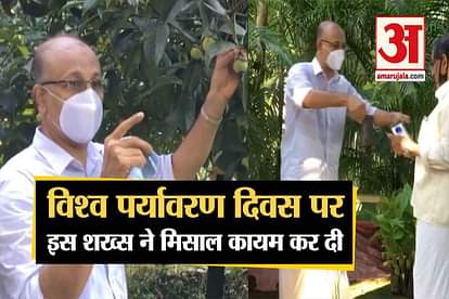 A man has pledged to plant around one lakh trees in his lifetime in Kozhikode of Kerala