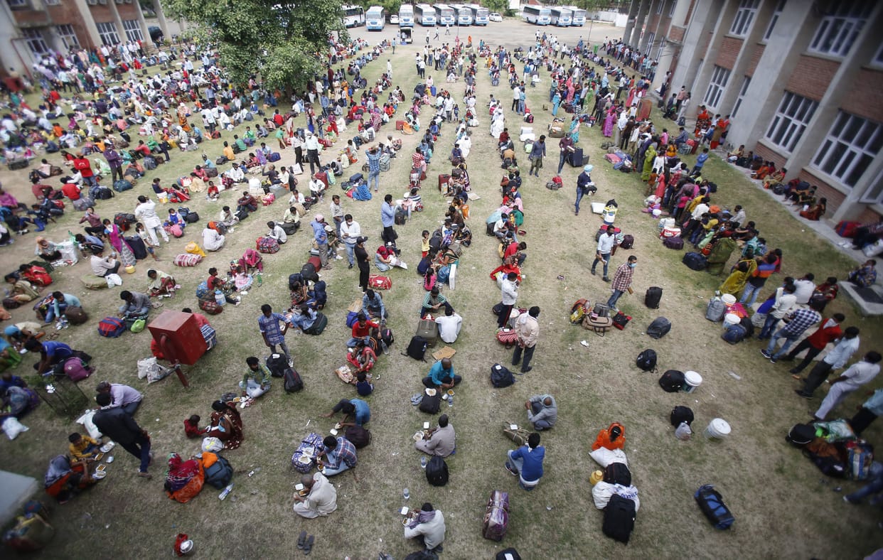 1457 migrants leave special train from Chandigarh to Gorakhpur