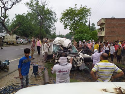 Pratapgarh: Nine killed, two families in a hurry to reach home after lockdown