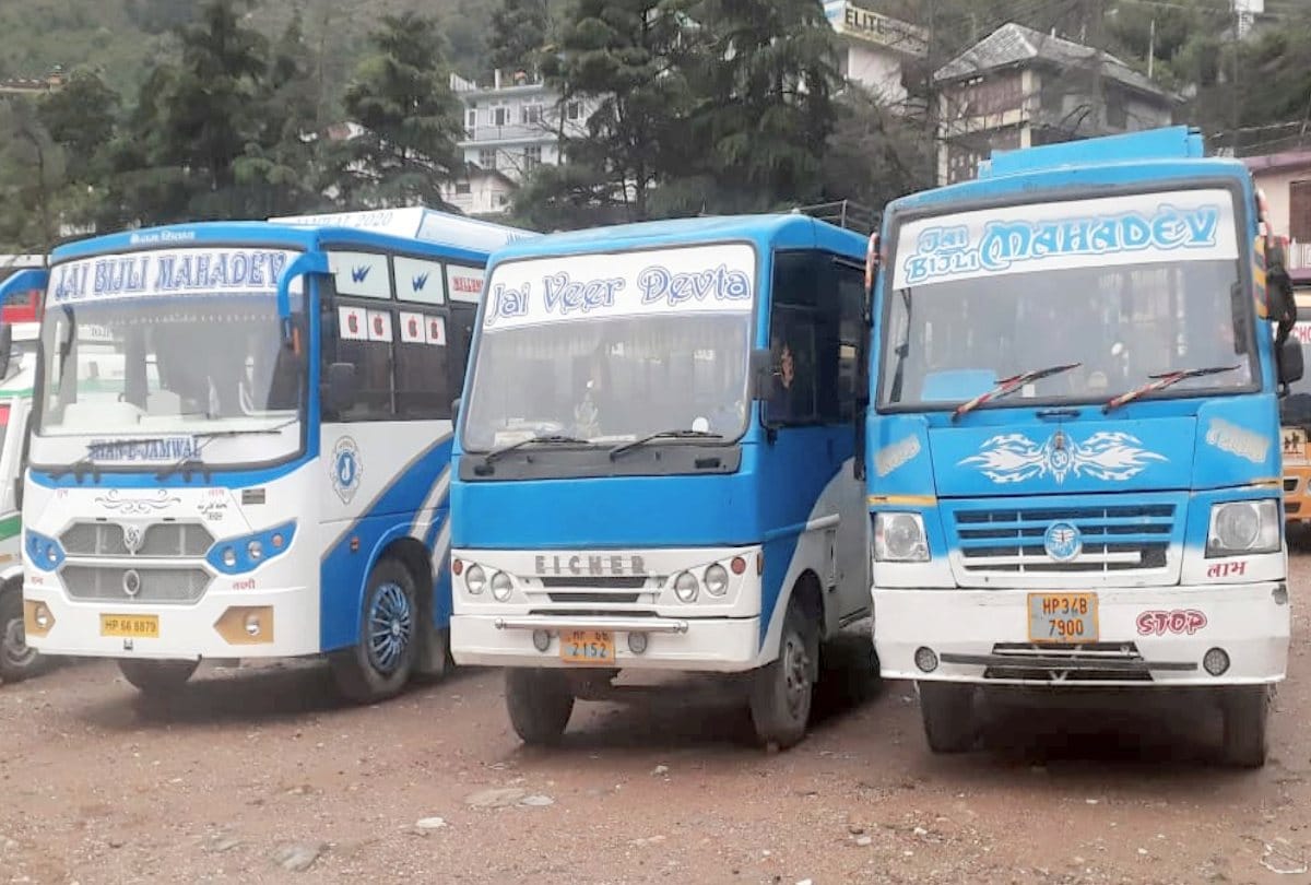 coronavirus: Private operators will not run buses in these districts of Himachal, Union decided