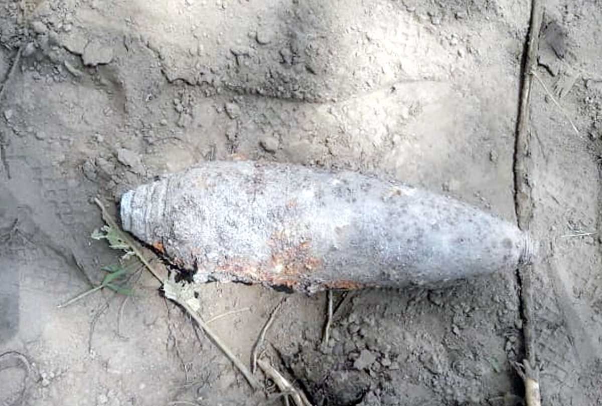 RPG shell found in Kokernag Anantnag jammu kashmir, security forces destroyed